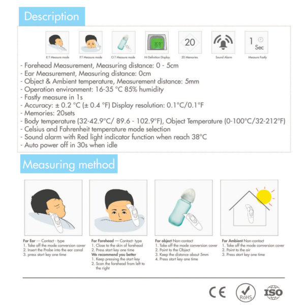 Babybee Infrared Thermometer BabyBee